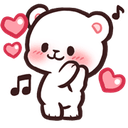 milk_blush Discord Emoji from Crimson Hearts ‹❦›