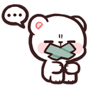 milk_quiet custom emote | Crimson Hearts ‹❦›