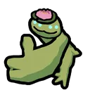 FlowerNeckThumbsUp