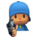echat_pocoyoGun Discord emoji
