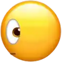 face_side_eye Discord emoji
