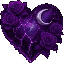 Purplegothheartgif