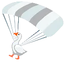 duckparachute