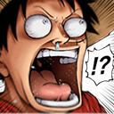 luffyshocked Discord emoji