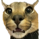 floppa_scared_suprised_shocked Discord sticker | Obsidian Advertising
