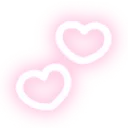 0_neonhearts