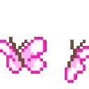 pinkbutterflyggfanum
