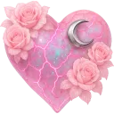 gothheartlightpink