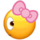 bowsideye custom emote from ۶ৎ　‿　cemetery　 ݁ 　˖