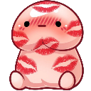 kissspam Discord sticker from ・┆✦ʚ  Klejnoty  ɞ✦ ┆・