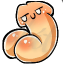 buttpenis Discord sticker from ・┆✦ʚ  Klejnoty  ɞ✦ ┆・