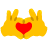 :77671handsyellowheartredyt: