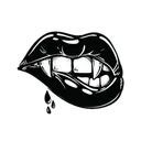 01BlackVampyLips