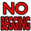 no_begging Discord sticker from NitroLoot | Free Nitro Giveaways &  Community