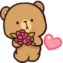 Micha_Sending_Flowers_Heart