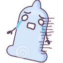 scary Discord sticker from ・┆✦ʚ  Klejnoty  ɞ✦ ┆・