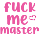 fuckmemaster Discord sticker | ・┆✦ʚ  Klejnoty  ɞ✦ ┆・