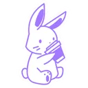 Purplerabbitdrinkingcoffee