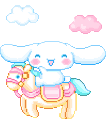 85485cinnamorollonhorse
