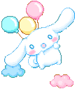 86339cinnamorollwithballoons