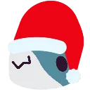 Blobhaj_Santa