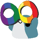 Blobhaj_Holds_A_Autism_Flag