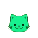 Cutecatemoji_green