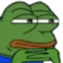 pepethinking Discord emoji