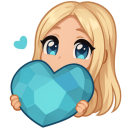 AnimeHeart Discord sticker | Μ Λ Υ V Ι L L Ξ🌿