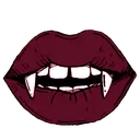 vampiremouthDarkScarlet