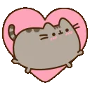 pusheen_loveheart