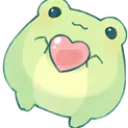 emojiq_heart_frog