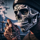 Skull_Cigg Discord emoji
