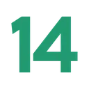 14 14
