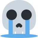 SkullCry Discord emoji