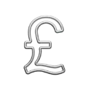 britishpoundcurrencysymbolmadeof