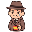 triste1 Discord sticker from Codenames ENG-ESP | Boardgames