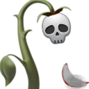 skull_rose Discord Emoji | ۶ৎ　‿　cemetery　 ݁ 　˖
