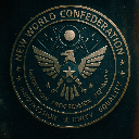 20250816_2202_NewWorldSeal_simpl Discord Emoji - The New World Confederation | A Mock Government Community set in the Pre-War Fallout Era