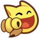 AJ_Point_Laugh Discord emoji