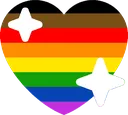 sparklebrowngayheart