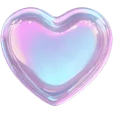HoloHeartBlue