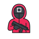 PinkGaurd custom emote from FaziCoralClub