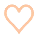 71500heartpastelorange