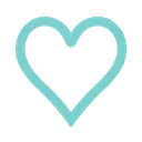 83970heartpastelteal