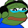 Gamer_pepe_cry animated Discord emote - דושי גאנג