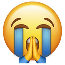 CryingPray Discord sticker - דושי גאנג