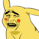 Pika_Laugh_face Discord sticker | דושי גאנג