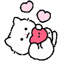 heartcat animated Discord emote - Starpatch