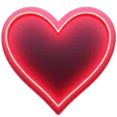 glowingredheart